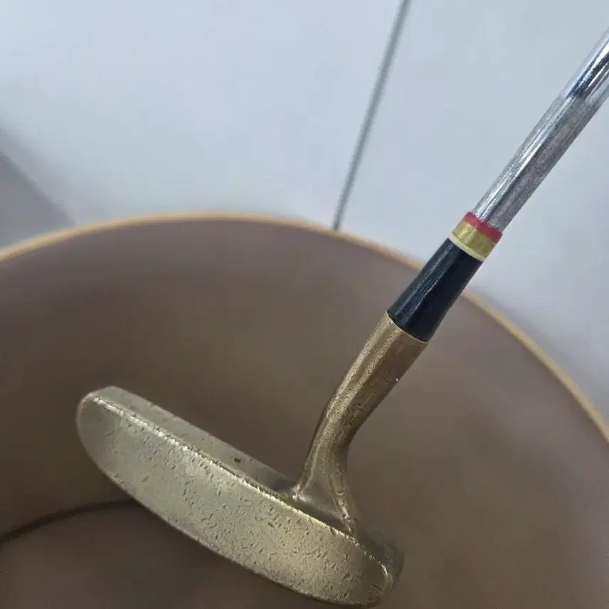 [BUNJANG] Vintage 'Perfect' Brand Leather Wrap Putter (34 inch) / 빈티지 양방향 퍼터