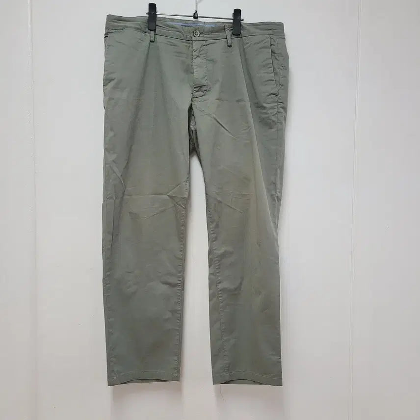 [BUNJANG] Massimo Dutti Cotton Chino Pants Sage Green / 마시모두띠 치노팬츠 36
