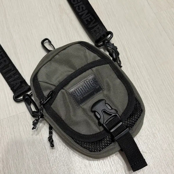[BUNJANG] thisisneverthat Mini Cross Bag Khaki / 디스이즈네버댓 미니 크로스백 카키