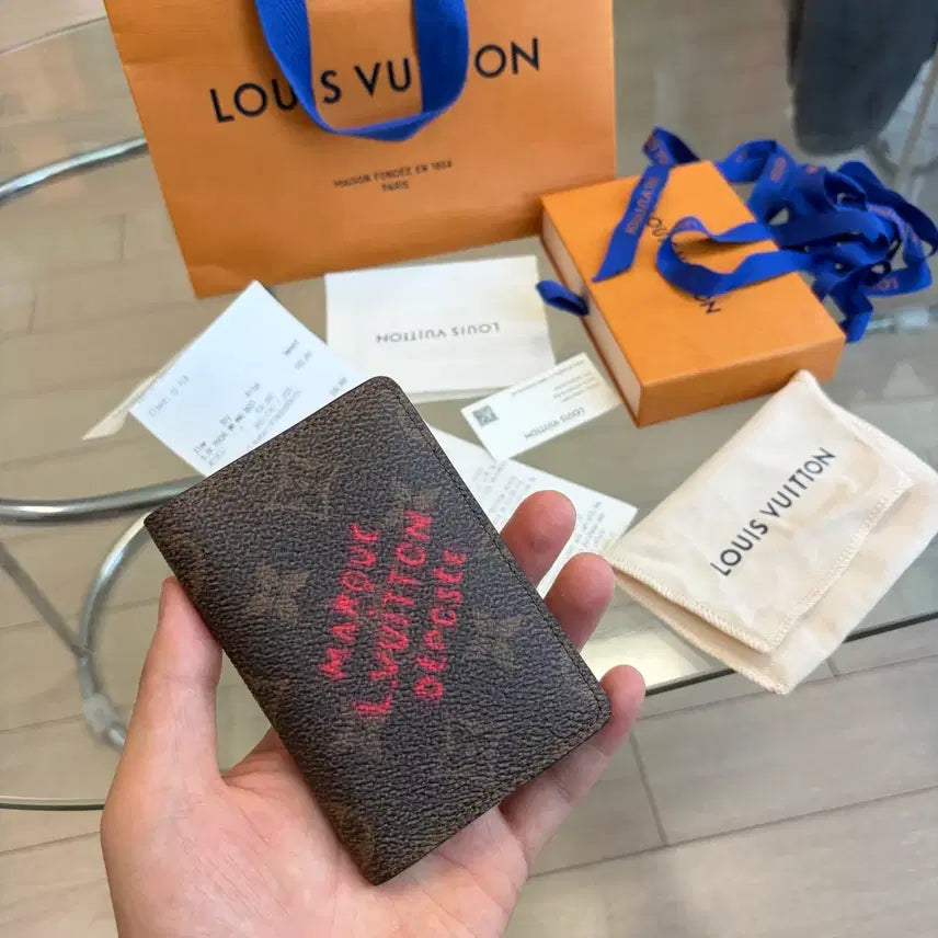 [BUNJANG] Louis Vuitton Monogram Dust Canvas Organizer / {새상품급/한정판}루이비통 모노그램 더스트 캔버스 오거나이저