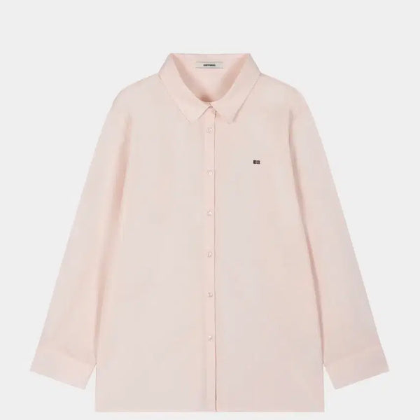 [BUNJANG] KISHININE Overfit Shirt Light Pink / 키시닝 오버핏셔츠 ground over fit shirt