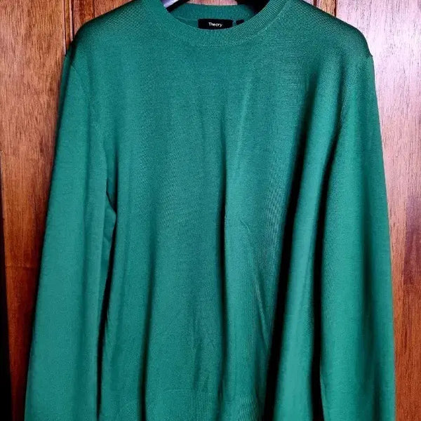 [BUNJANG] Theory Men's Wool Regal Knit Green / Theory 띠어리 울 리갈 니트 그린