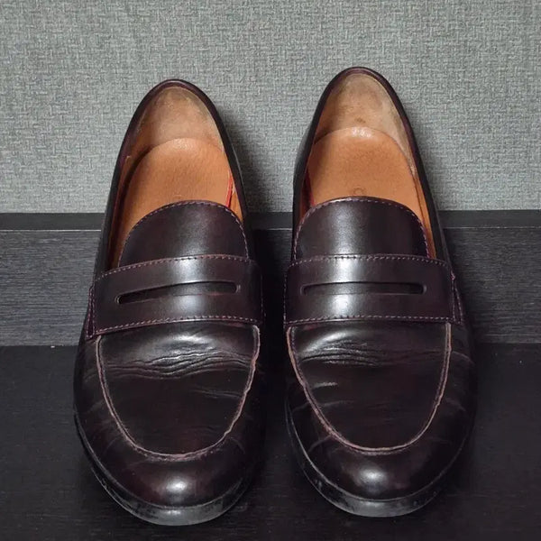 [BUNJANG] Kuers London 09 Loafers Wine 235mm / 쿠에른 런던09 로퍼 와인 235 사이즈