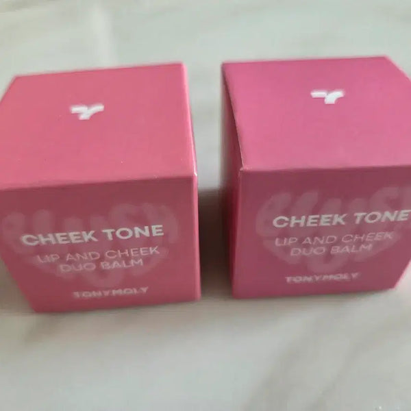 [BUNJANG] Tonymoly Cheek Tone Lip & Cheek Duo Balm (2 Shades) / 토니모리 치크톤 립앤치크 듀오밤 2종