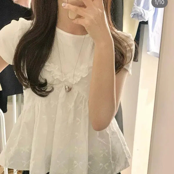 [BUNJANG] Dumin Ribbon Bustier - New Arrival / 두민 리본 뷔스티에 새상품