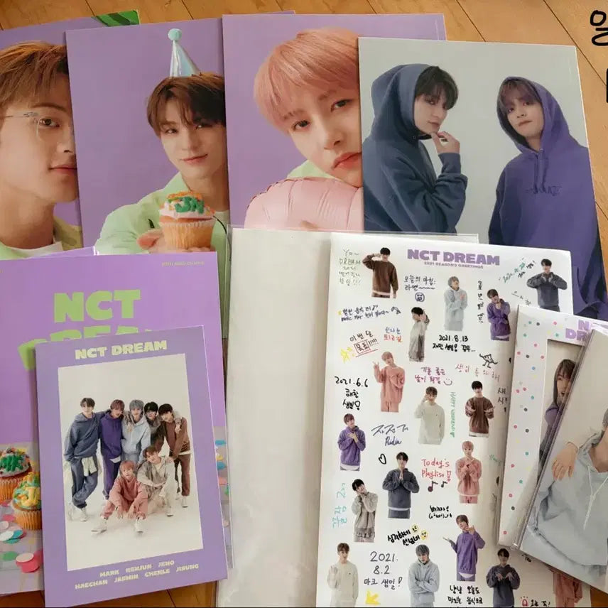 [BUNJANG] NCT Dream 2021, 2022 Season's Greetings & Dicon Bundle Set / 엔시티 드림 시그(2022,2021) ,디아이콘