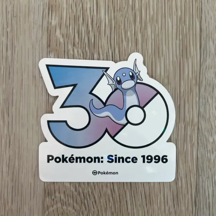 [BUNJANG] Pokemon 30th Anniversary Mignon Sticker / 포켓몬 30주년 스티커 미뇽