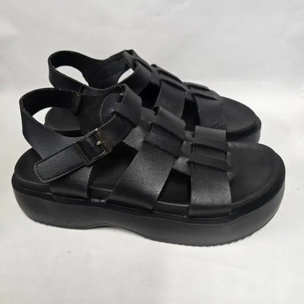 [BUNJANG] Wither Road Men's Sandals Black Size 290 / 위더로드 남성 샌들 290