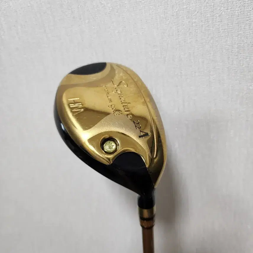 [BUNJANG] Hiromatsumoto Signature 22 Degree Hybrid Utility Gold / 히로마쓰모토 Signature 유틸리티. 22도 하이브리드 골드