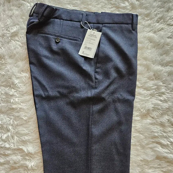 [BUNJANG] Comodo Square Men's Suit Pants Navy & Gray (New) / 코모도스퀘어 네이비 그레이 남성 정장 바지 새상품
