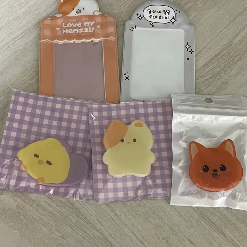 [BUNJANG] NCT DREAM Photocard Holder, Grip Tok, Keychain Bundle Set / 엔시티드림 nctdream 비공굿 포카홀더 그립톡 키링
