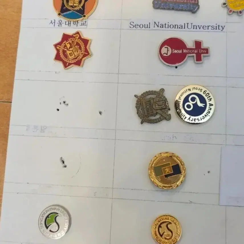 [BUNJANG] University & Graduate School Alumni Pins (Individual) / 대학교, 대학원 관련 배지, 개당 7천원