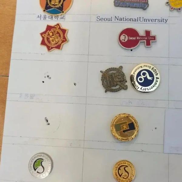 [BUNJANG] University & Graduate School Alumni Pins (Individual) / 대학교, 대학원 관련 배지, 개당 7천원