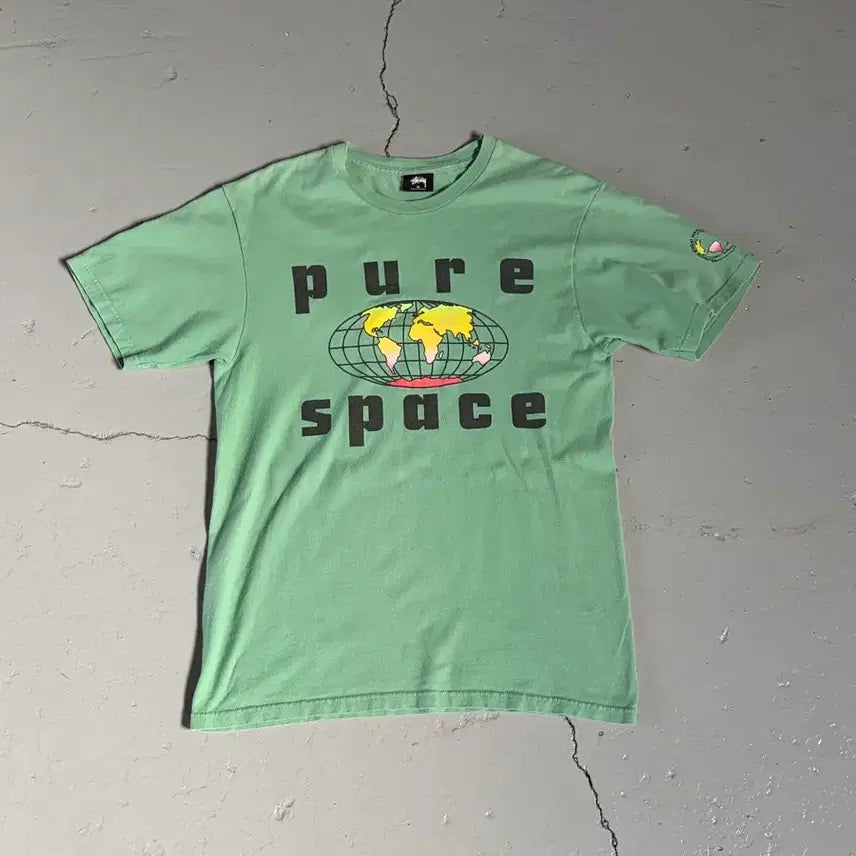 [BUNJANG] Stussy 18SS Pure Space T-Shirt / 18ss 스투시(Stussy) Pure Space 티셔츠