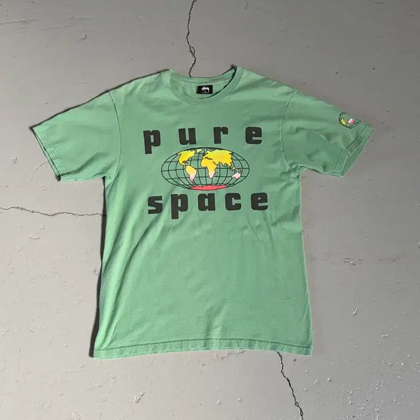 [BUNJANG] Stussy 18SS Pure Space T-Shirt / 18ss 스투시(Stussy) Pure Space 티셔츠