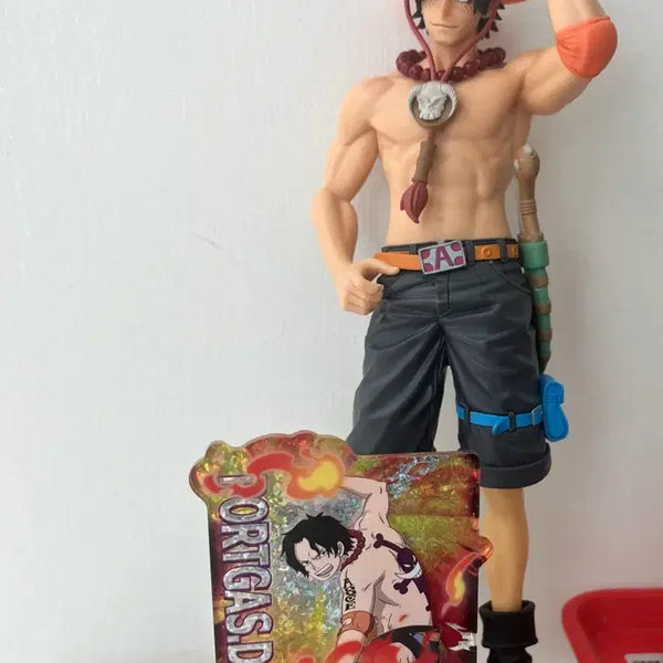 [BUNJANG] One Piece Ace The Grand Line Series Figure with Acrylic / 원피스 에이스 the grand line series 피규어 + 아크릴