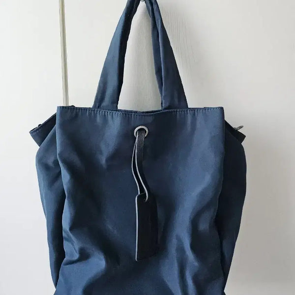 [BUNJANG] Little Farmers Square Fabric Tote Bag / 리틀파머스(little parmers) 스퀘어 패브릭 토트백