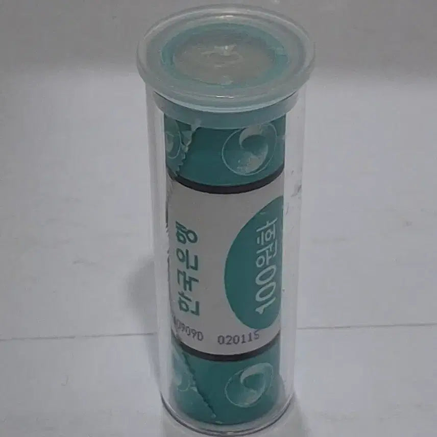 [BUNJANG] 2015 Bank of Korea 100 Won Coin Roll / (미사용) 2015년 한국은행 100원 주화 5000원 롤 주화