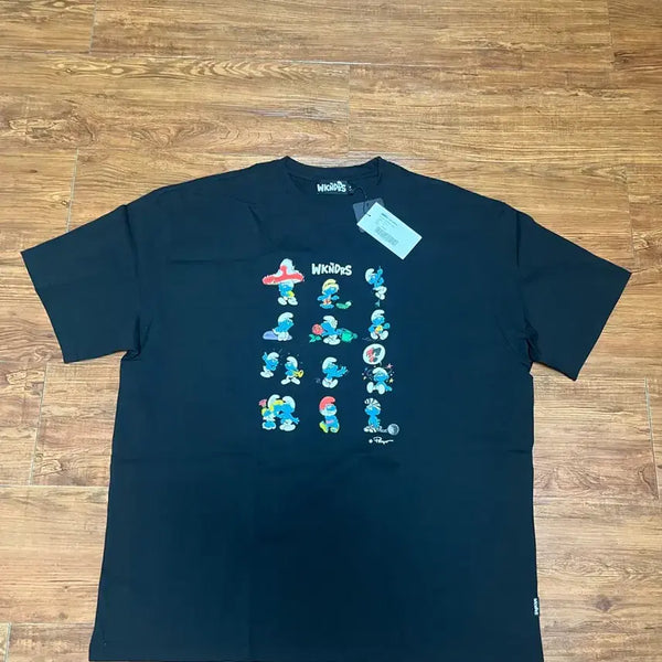[BUNJANG] Weekenders Smurfs Graphic T-Shirt XL / 새상품) 위캔더스 스머프 반팔 xl