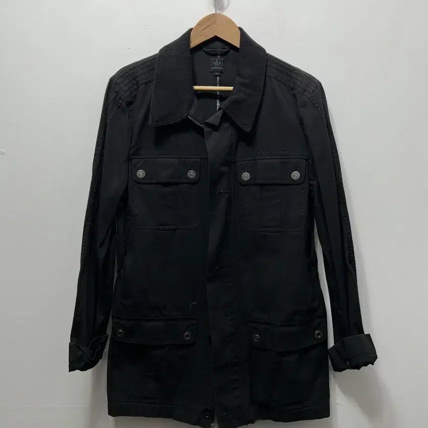 [BUNJANG] Adidas Black Jacket Jumper M / 아디다스 블랙 자켓 점퍼 M