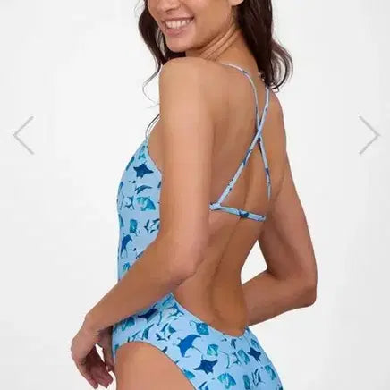 [BUNJANG] Jolin Manta Ray Brandon Swimsuit Size 26 / 졸린 수영복