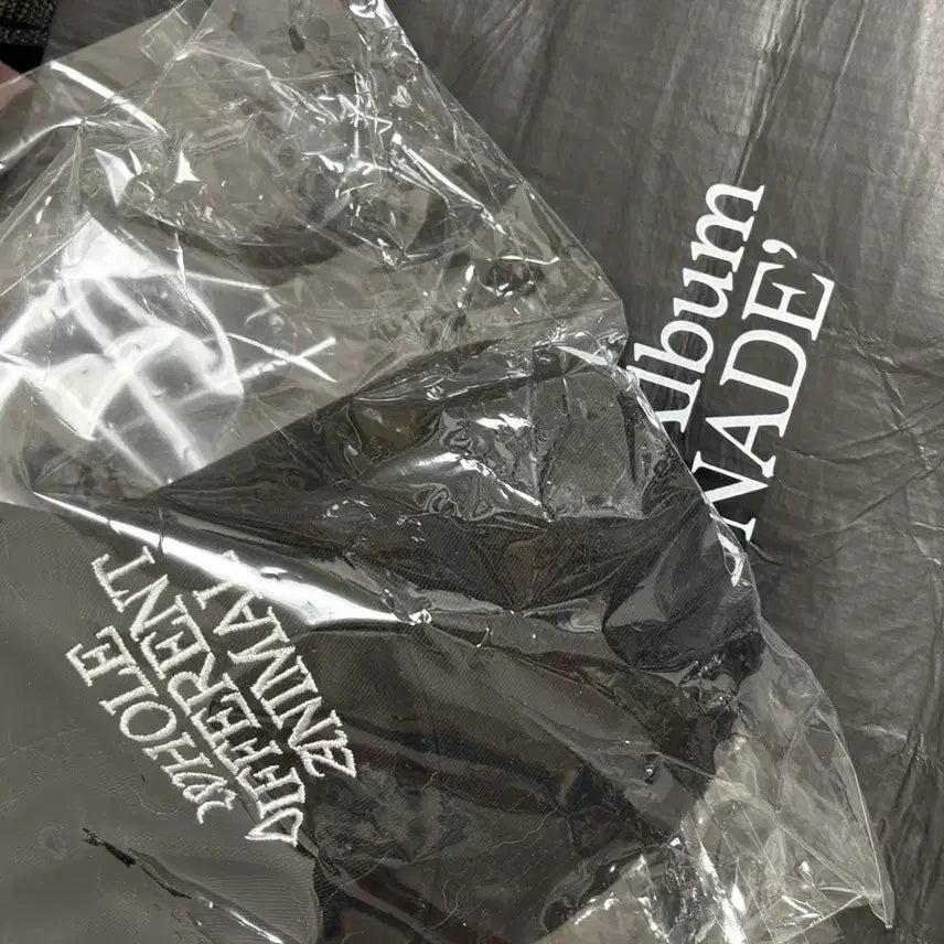 [BUNJANG] Aespa WDA Reusable Bag Included Hat / 에스파 역조공 WDA 모자 리유저블백 포함
