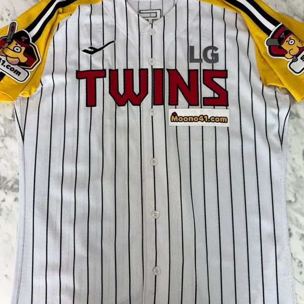[BUNJANG] LG Twins Park Dong-won Player Marked Jersey (Muneo Character Patch) / 엘지트윈스 무너유니폼 (박동원)