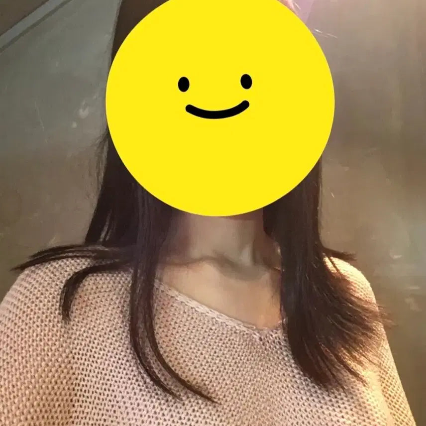 [BUNJANG] H&M Indie Pink Knit Sweater / <H&M> 인디핑크 니트
