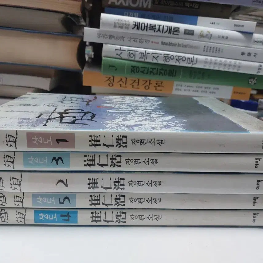 [BUNJANG] Choi In-ho Novel Sangdo Complete 5-Volume Set / 최인호 장편소설 상도 전5권 세트