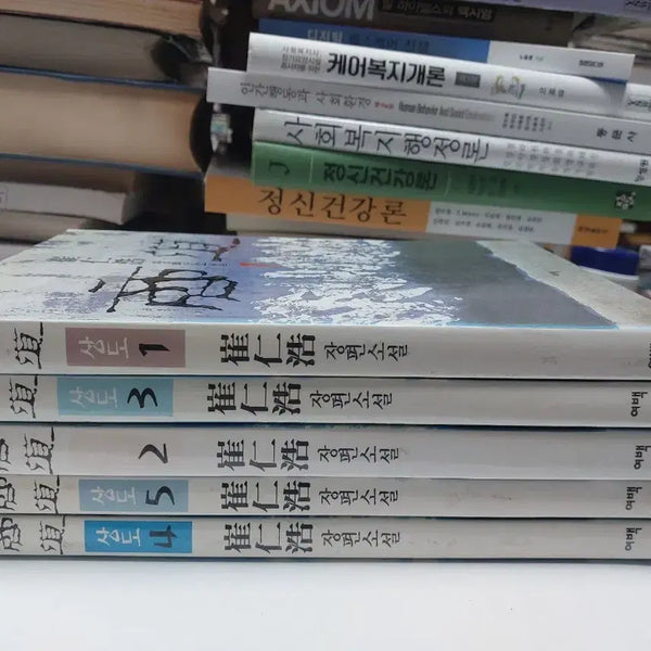 [BUNJANG] Choi In-ho Novel Sangdo Complete 5-Volume Set / 최인호 장편소설 상도 전5권 세트
