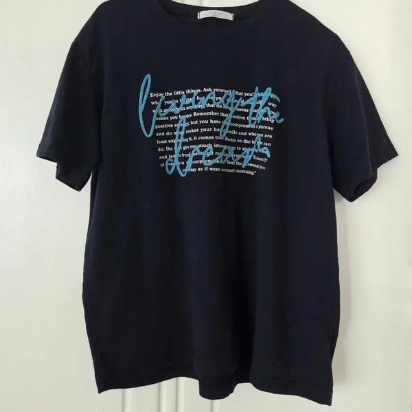 [BUNJANG] Short Sleeve Cotton T-Shirt / (새상품) 반팔 면티