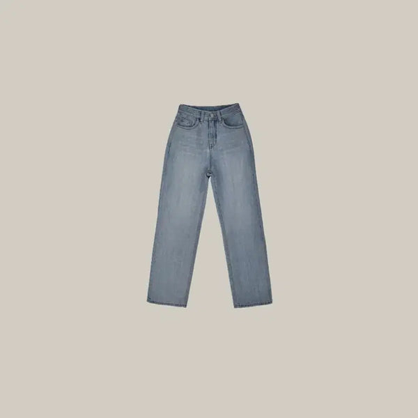 [BUNJANG] WEAR WEATHER Peter Denim (Mid Blue/Short S) / 웨어웨더 - 피터 데님 (중청/숏/S)