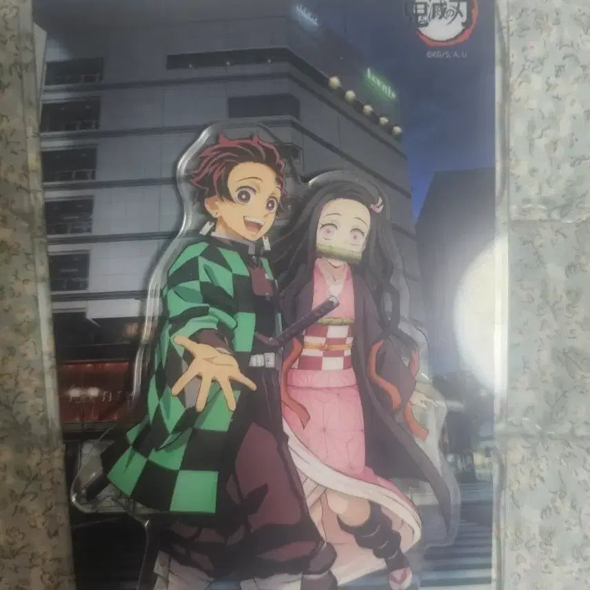 [BUNJANG] Demon Slayer Tanjiro & Nezuko World Tour Acrylic Stand / 귀멸의 칼날 월드투어 탄지로 네즈코 아크릴 스탠드