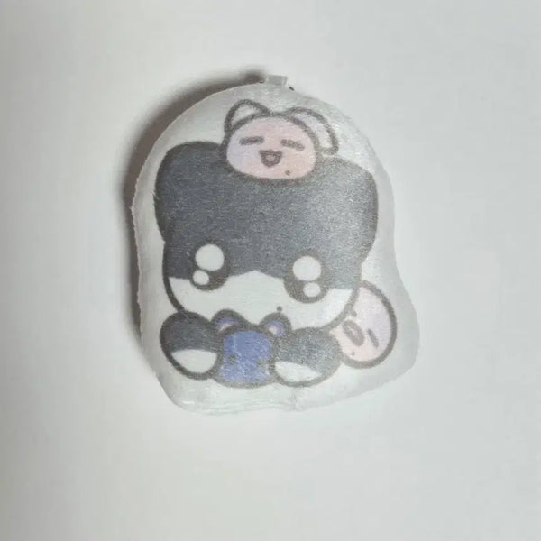 [BUNJANG] RIIZE Wonbin Cushion Keyring Plush / 라이즈 원빈 쿠션키링 인형 양도 포카 비공굿 스티커 토냥덕