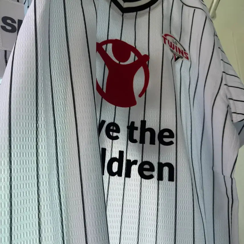 [BUNJANG] LG Twins Save the Children Player Issued Uniform / 엘지 트윈스 세이브 더 칠드런 선수 지급용 유니폼