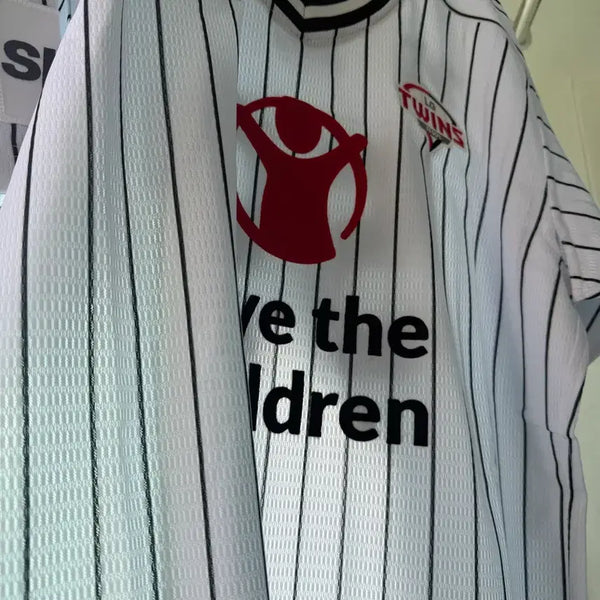 [BUNJANG] LG Twins Save the Children Player Issued Uniform / 엘지 트윈스 세이브 더 칠드런 선수 지급용 유니폼