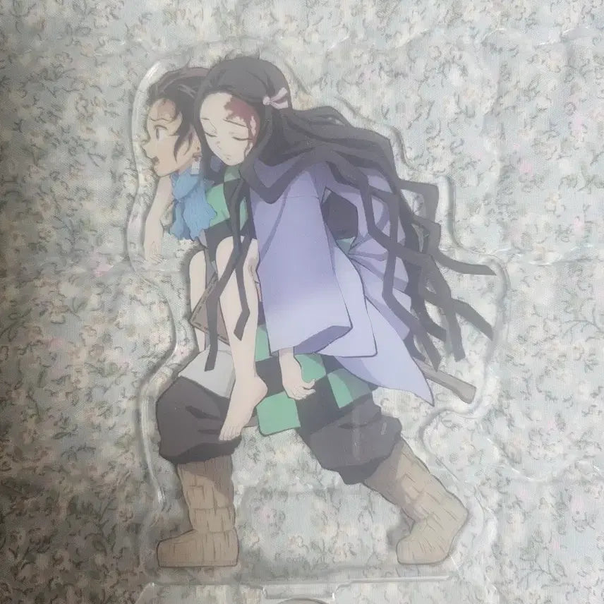 [BUNJANG] Demon Slayer Tanjiro & Nezuko Acrylic Stand - Mountain Ver. / 귀멸의 칼날 탄지로 네즈코 DVD 아크릴 스탠드 산속ver