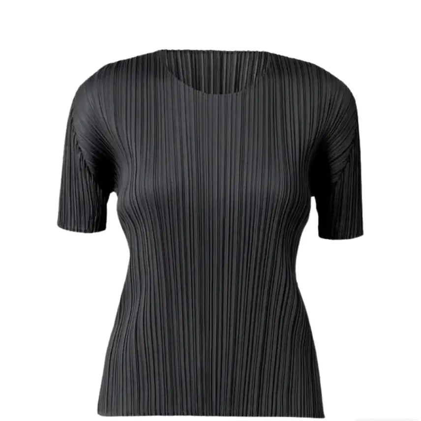 [BUNJANG] Pleats Please Issey Miyake Basic Top Black Size 3 / 플리츠 플리즈 이세이 미야케 베이직 탑 블랙 3사이즈 새상품