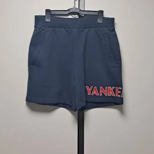 [BUNJANG] MLB Yankees Logo Navy Shorts / MLB 반바지