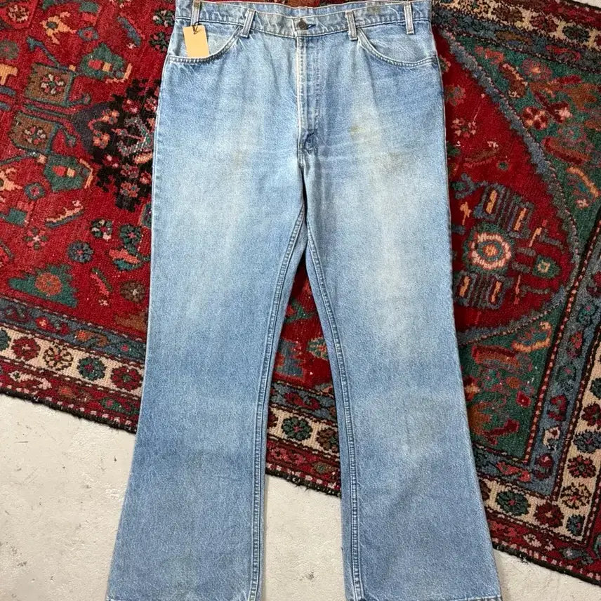 [BUNJANG] Vintage 80s Levi's 646 Orange Tab Bell Bottom Jeans / [40] 80's USA 빈티지 리바이스 646 벨바텀 리바이스 오렌지탭