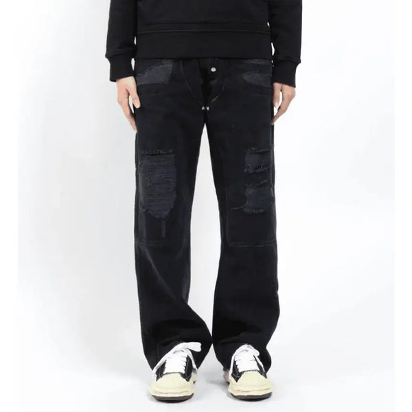 [BUNJANG] Gallery Dept Brancou Carpenter GD Black Denim Pants / GALLERY DEPT 브랜코 카펜터 GD 블랙 데님 팬츠 (새상품)