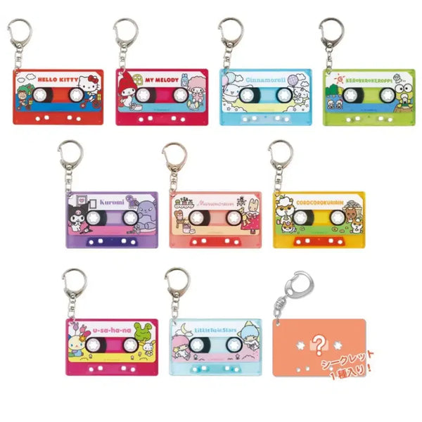 [BUNJANG] Sanrio Cassette Tape Keychain Gacha Secret Edition / 산리오 카세트 테이프 키체인 가챠 시크릿