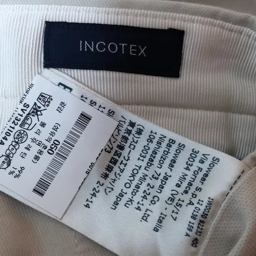 [BUNJANG] Incotex Slim Fit Ice Cotton Stretch Cotton Pants Mens Size 35 / 인코텍스/면스판바지/아이스코튼/슬림핏/정품/남성/정35인치