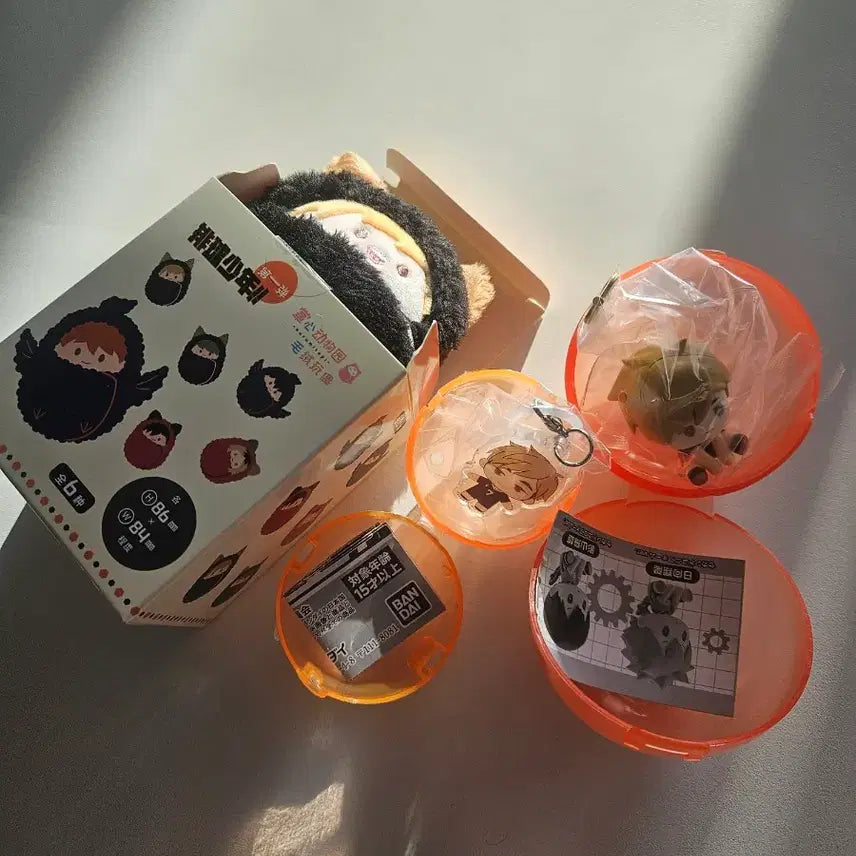 [BUNJANG] Haikyu!! Atsumu Springform Figure Acrylic Gacha Bundle Set / 새상품 하이큐 아츠무 타피누이 태엽 피규어 아크릴 가챠 일괄