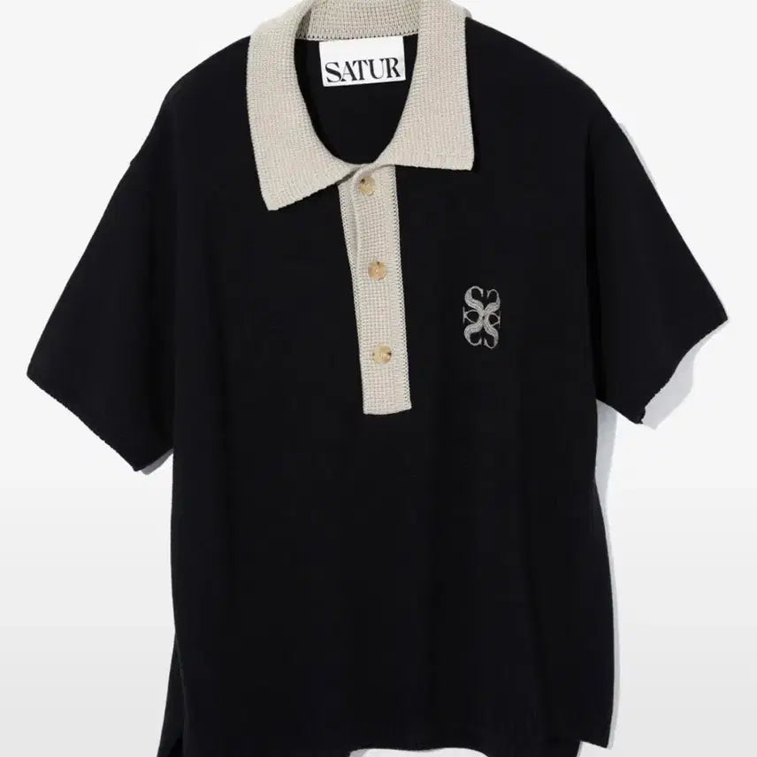 [BUNJANG] Settee Napoli Soft Cotton Polo Knit M / 세터 나폴리 소프트 코튼 폴로 니트 M