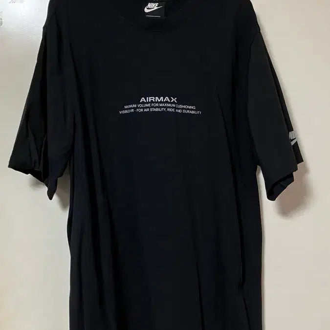 [BUNJANG] Nike Air Max Short Sleeve T-Shirt Black / 나이키 에어맥스 티셔츠