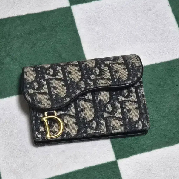 [BUNJANG] Dior Oblique Saddle Card Holder / 디올 오블리크 새들 카드지갑