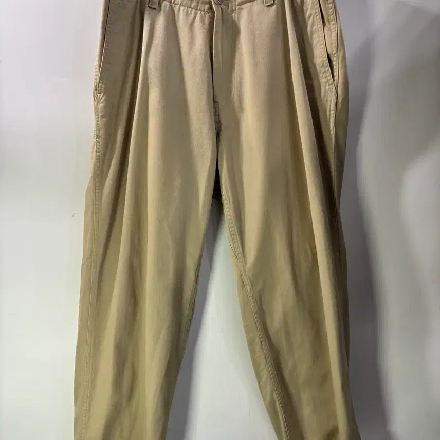 [BUNJANG] Espionage Beige Chino Cotton Pants 2.0 / (M) 에스피오나지 베이지 치노/코튼 팬츠 2.0