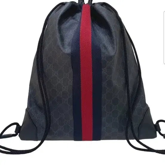 [BUNJANG] Gucci Drawstring Backpack Tote Bag / 구찌 드로우 스트링 백팩
