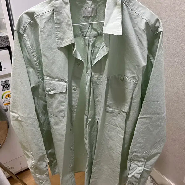[BUNJANG] Homly Work Shirt Mint Size 2 / 홈리 워크셔츠 민트 2사이즈 (새상품)